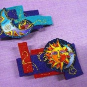 Les barettes Soleil – Challenge de Noël #20