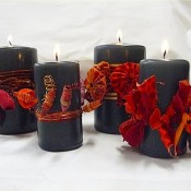 Les bougies décorées – Challenge de Noël #19
